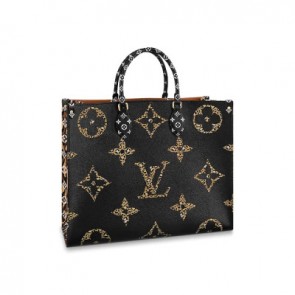 Women onthego handbags with leopard and zebra skin patterns