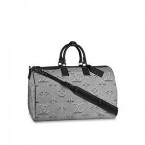 Men's reversible keepall bandouliere 50 monogram travelling bag 2054 collection