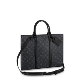 Men's LV Sac Plat Horizontal Zipper Bag