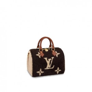 Women Teddy speedy bandouliere 25 handbags Brown