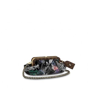 LV Women's boursicot ew shoulder bag with Belle Epoque print