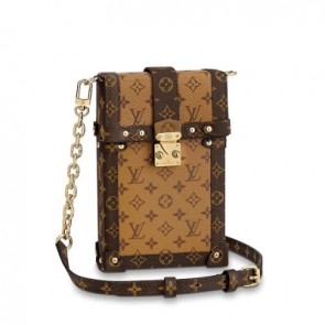 Women's trunk verticale reverse monogram bags
