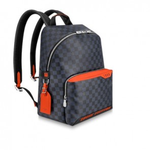 Mens Damier Cobalt Race Discovery Backpack Pm