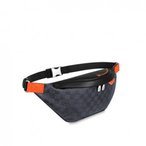 Mens damier cobalt race discovery bumbag