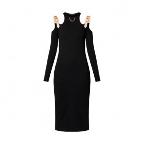 Lady's Louis Vuitton Eyelet Tab Dress