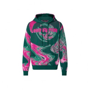 Men's Louis Vuitton Graphic Cotton Hoodie