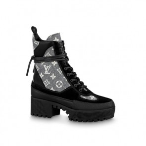 Lady's Louis Vuitton Laureate Platform Desert Boot