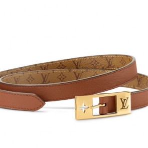 Lady's Louis Vuitton LV Duo 18mm Reversible Belt