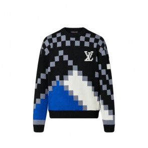 Men's Louis Vuitton LV Fair Isle Macro Sweater