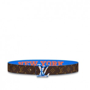 LV PYRAMIDE CITIES NEW YORK PRINT BELT REVERSIBLE BELTS
