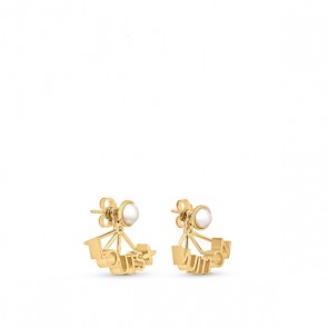 LV Spelling Earrings