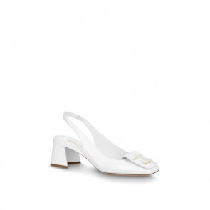 Lady's Louis Vuitton Shake Slingback Pump Shoes