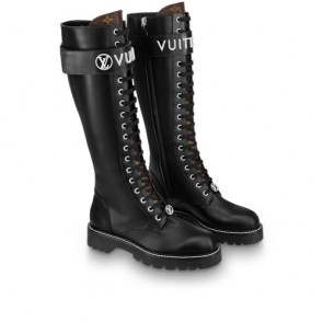 Lady's Louis Vuitton Territory Flat High Ranger Boot