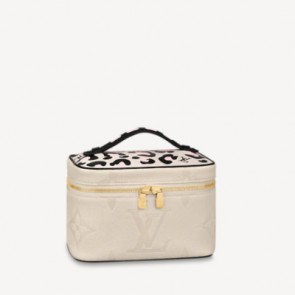 Louis vuitton nice mini monogram empreinte leather bag M45850