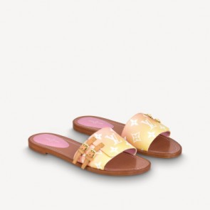 LV Lock It Flat Mule Color Gradation Slide Shoes 1a8t86