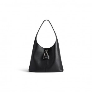 Lady's Balenciaga Locker Medium North-South Hobo Bag