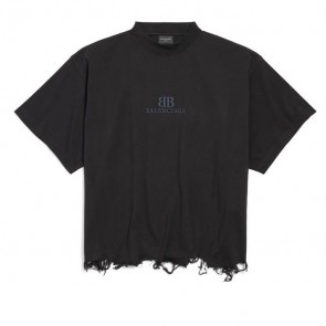 Balenciaga BB Classic Balenciaga Cropped T-Shirt Oversized