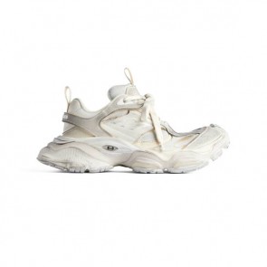 Men's Balenciaga Men's Cargo Sneaker In Beige