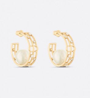 Lady's Dior D-Backstage Earrings