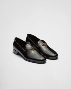Lady's Prada Patent Leather Loafers