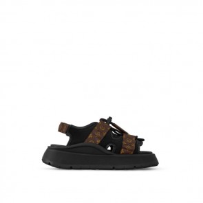 Lady's Louis Vuitton Chameleon Platform Sandal