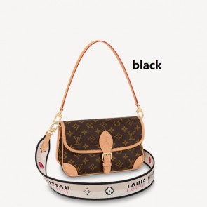 LOUIS VUITTON DIANE SATCHEL HANDBAG DOUBLE STRAP M46049 M45985