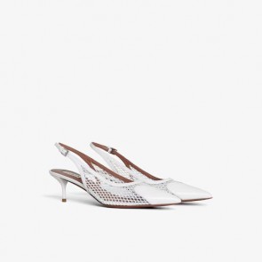 Lady's Alaia Le Cœur Slingbacks Shoes