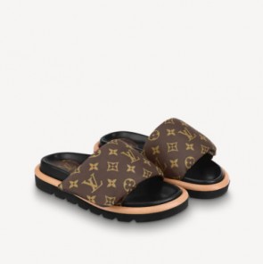 LV Pool Pillow Comfort Mule Slippers