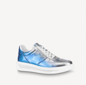 Men's LV Beverly Hills Sneaker In Blue Metallic 1A8VF4