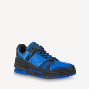 LV Trainer Sneaker Blue 1a8wf7
