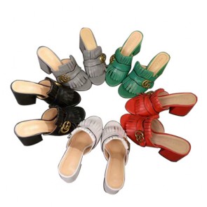 Gucci Womens mid-heel pump