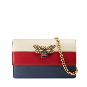 Gucci women Queen Margaret leather mini bag 476079 DYWPT 4160