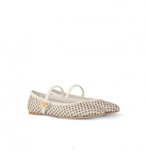 Lady's Louis Vuitton Romy Flat Ballerina