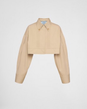 Lady's Prada Cropped poplin jacket