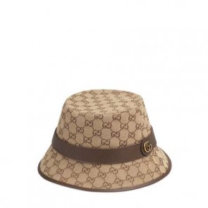 aaa GG canvas fedora hat ‎576587 4HG62 2564