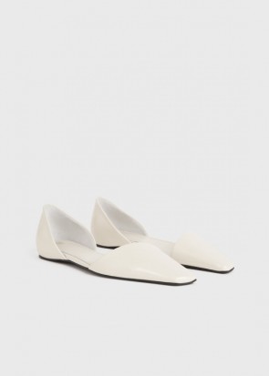 Lady's Toteme The Asymmetric D'Orsay Flat Shoes