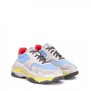 Triple s trainers Oversized multimaterial sneakers with quilted effect 524043W09T21218