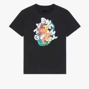 Men's Givenchy Psychedelic Oversized T-Shirt In Cotton