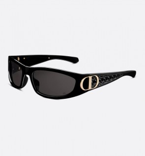 Lady's Dior VeryDior S3I Black Rectangular Sunglasses
