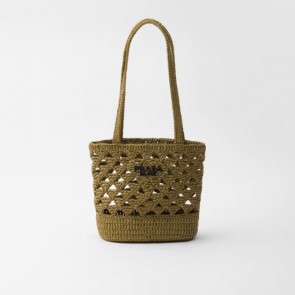 Lady's Prada Crochet Tote Bag