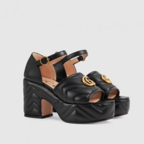Gucci Women matelassé platform sandal Shoes
