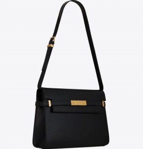 YSL Saint Laurent Manhattan Shoulder Flap Bag