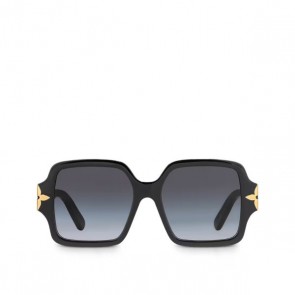 Lady's Louis Vuitton Flower Edge Square Sunglasses