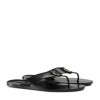 Mens Leather thong sandal 322740 A4HD0 1000