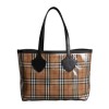 Women The Medium Giant Tote in Plastic and Vintage Check 40726991