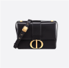 Women's Dior 30 montaigne bag black box calfskin M9203UMOS_M911